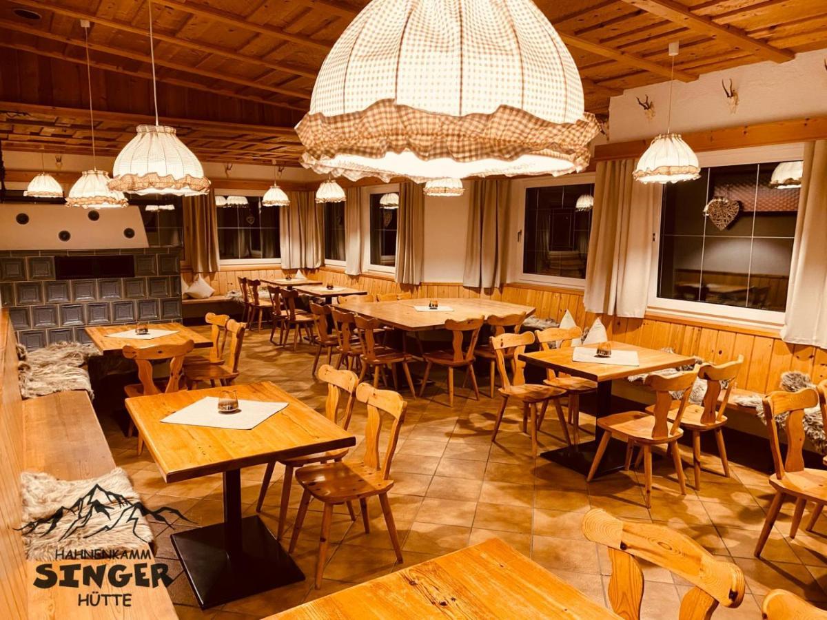Hôtel Berggasthof Singerhutte In Hofen, Reutte Extérieur photo