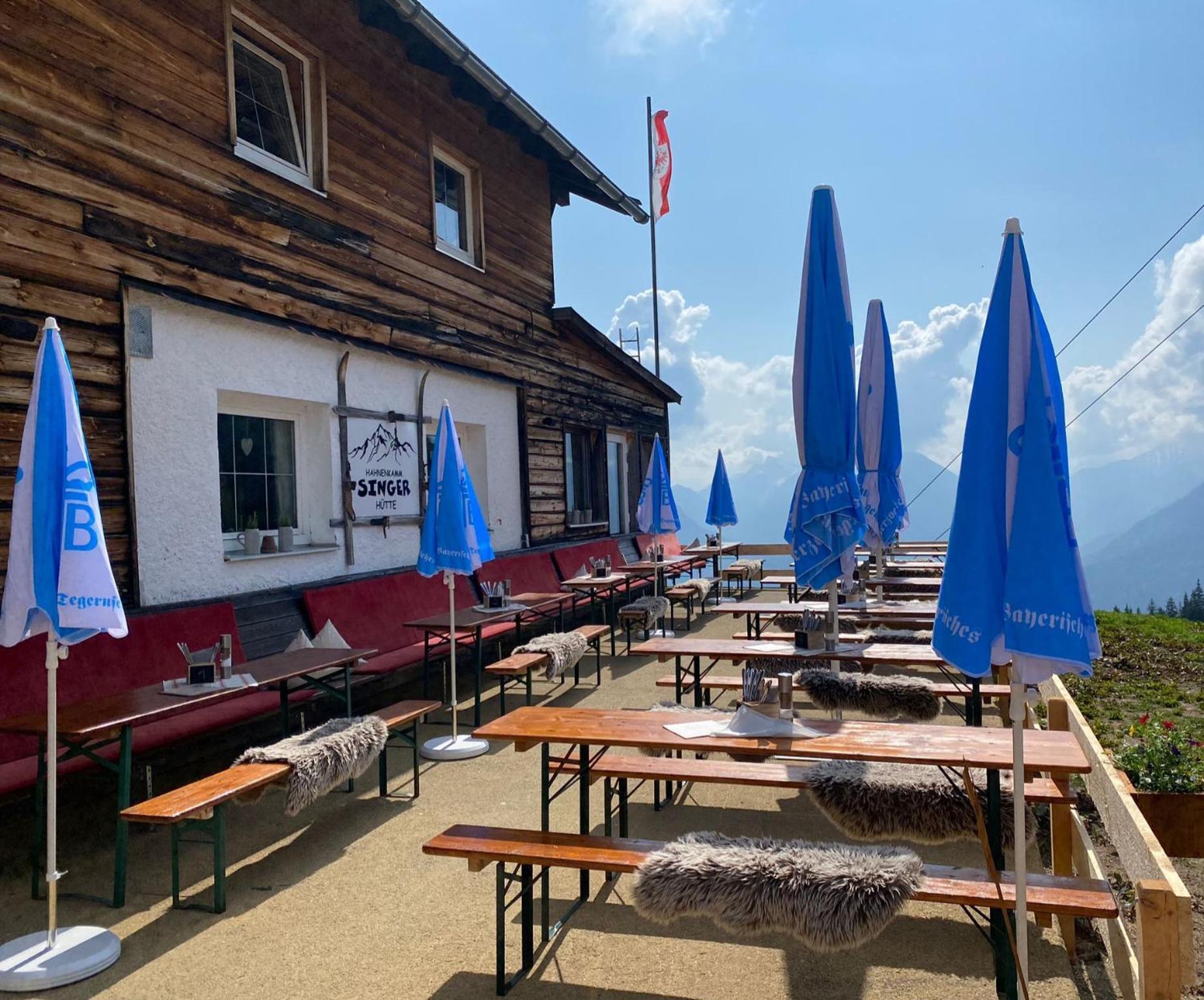 Hôtel Berggasthof Singerhutte In Hofen, Reutte Extérieur photo